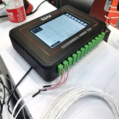 Silver Gray Intelligent Temperature Humidity Itinerant Detector with 16 or 24 Channels