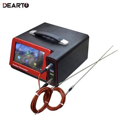 High Precision Intelligent Super Thermometer with Customized Support ODM in Black Red