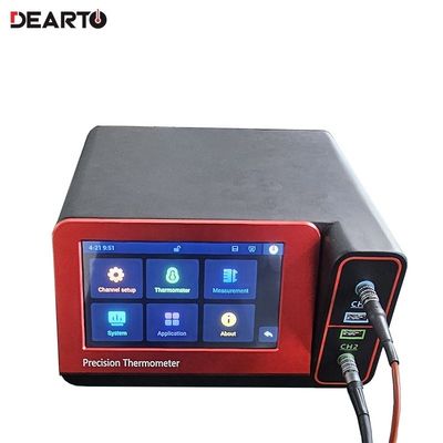 High Precision Intelligent Super Thermometer with Customized Support ODM in Black Red