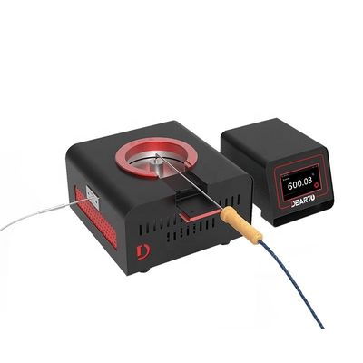 Black Laboratory Surface Temperature Sensor Test Probe Calibration Instrument for Data