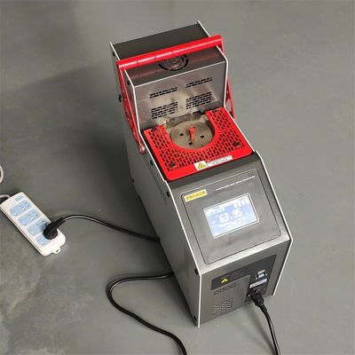 High Temperature Calibration Salt Bath with 180C-670C Range and 0.001C Display Resolution