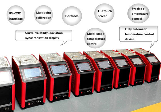 Customized Support OBM DTL-H High Temperature Calibrator with USB and Dry Well Furnace