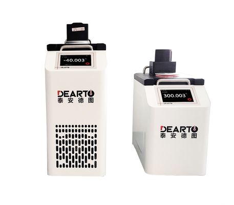 Portable Compact Thermostatic Liquid Bath for On-Site Usage Special Oil Working Medium