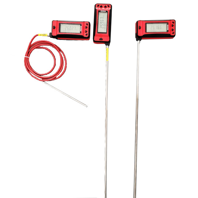Wireless Communication Pt100 Probe Digital Thermometer with 316 ...