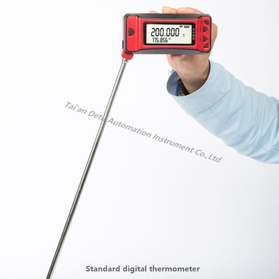 Stability ±0.05C/1 Year Stick Type Digital Thermometer 500mm Long Stem for Industrial